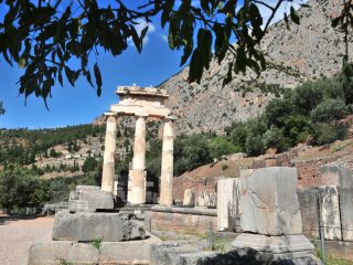 Delphi - die Terassenanlage des Orakels
