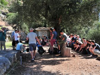 Delphi - die Terassenanlage des Orakels