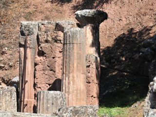 Delphi - die Terassenanlage des Orakels