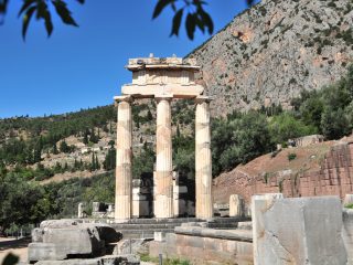 Delphi - die Terassenanlage des Orakels