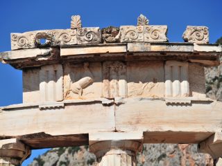 Delphi - die Terassenanlage des Orakels