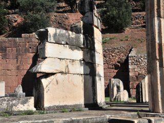Delphi - die Terassenanlage des Orakels