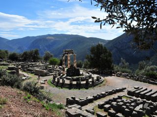 Delphi - die Terassenanlage des Orakels