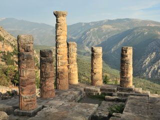 Delphi - Stadtplan und Schatzhäuser