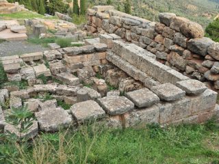 Delphi - Stadtplan und Schatzhäuser