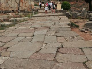 Delphi - Stadtplan und Schatzhäuser