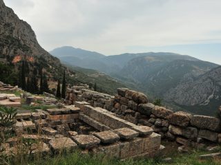 Delphi - Stadtplan und Schatzhäuser