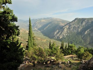 Delphi - Stadion und Theater