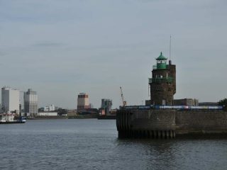 Bremen - tour along shipsin the harbour