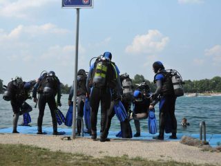 Tauchen Friedberger Baggersee