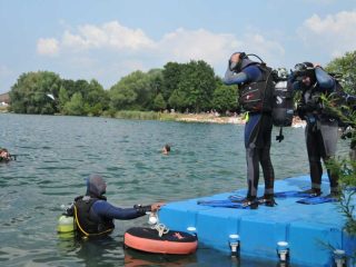 Tauchen Friedberger Baggersee
