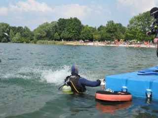 Tauchen Friedberger Baggersee