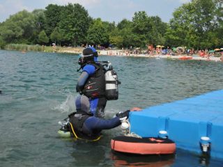 Tauchen Friedberger Baggersee