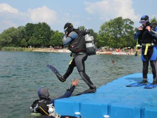 Tauchen Friedberger Baggersee