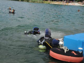 Tauchen Friedberger Baggersee