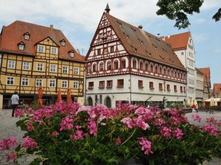 Nördlingen in Ries Basin Bavaria