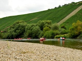 Kanutour auf dem Main