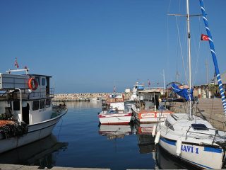 Frischer Fisch vom Markt in Güzelbahçe