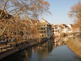 Straßburg Kanalidylle