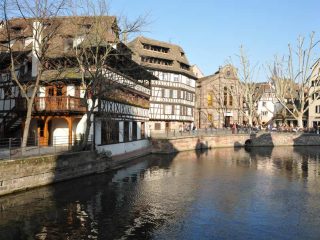 Straßburg Kanalidylle