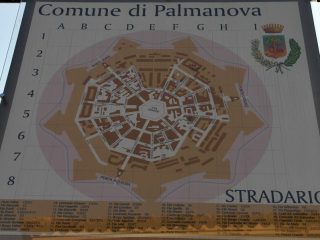 Palmanova - planned town on military aspects