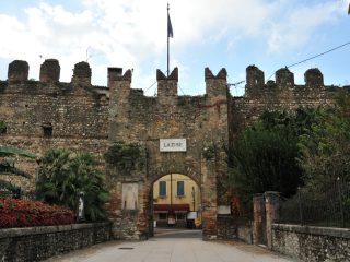 Lazise - Castle and historical Center at Garda Lake