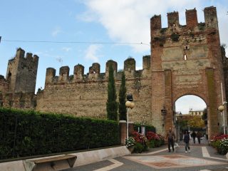 Lazise - Castle and historical Center at Garda Lake