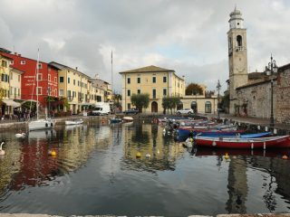 Lazise - Castle and historical Center at Garda Lake