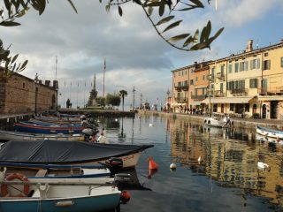 Lazise - Castle and historical Center at Garda Lake