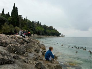 Sirmione at Lake Garda - ancient Roman Villas
