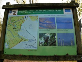Fahrradtour zum Naturpark Foce dell`Isonzo