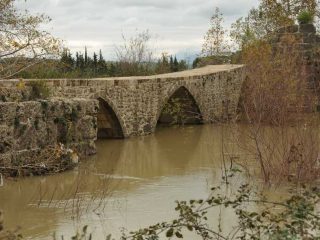 High Tide at Manavgat River due to heavy rain