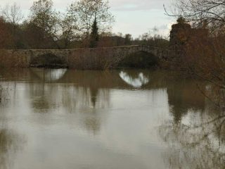 High Tide at Manavgat River due to heavy rain