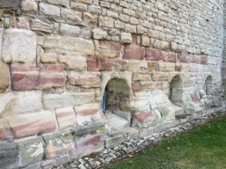 The Monastery at Memleben at Unstrut River