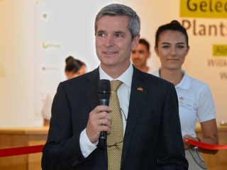 Eröffnung EXPO2016 Messestand Deutschland