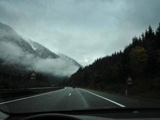 Reise durch den Karawankentunnel