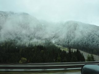 Reise durch den Karawankentunnel