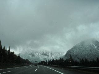 Reise durch den Karawankentunnel