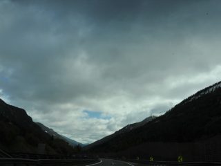 Reise durch den Karawankentunnel