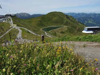 Hiking Kanzelwand at Riezlern