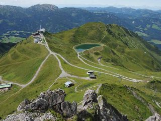 Hiking Kanzelwand at Riezlern
