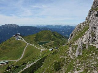 Hiking Kanzelwand at Riezlern