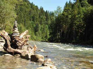 Hiking Kanzelwand at Riezlern