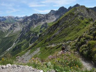 Hiking Kanzelwand at Riezlern