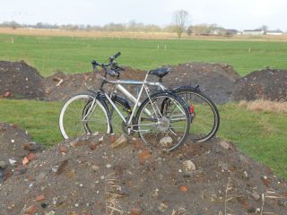 Oldorf - Protest für den Bau eines Radweges