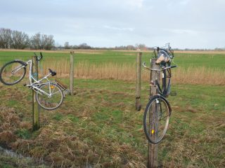 Oldorf - Protest für den Bau eines Radweges