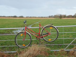Oldorf - Protest für den Bau eines Radweges
