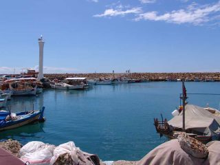 Selemiye - the touristical part of Side