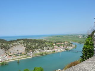 Buna River at Lake Shkodra