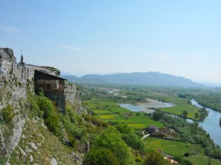 Buna River at Lake Shkodra